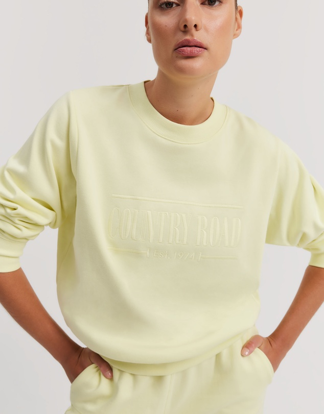 Country Road - Verified Australian Cotton Heritage Sweat