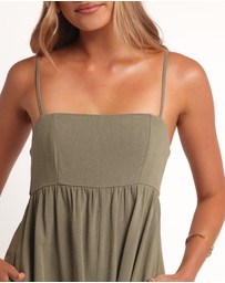Petal & Pup - Quinley Playsuit - Olive