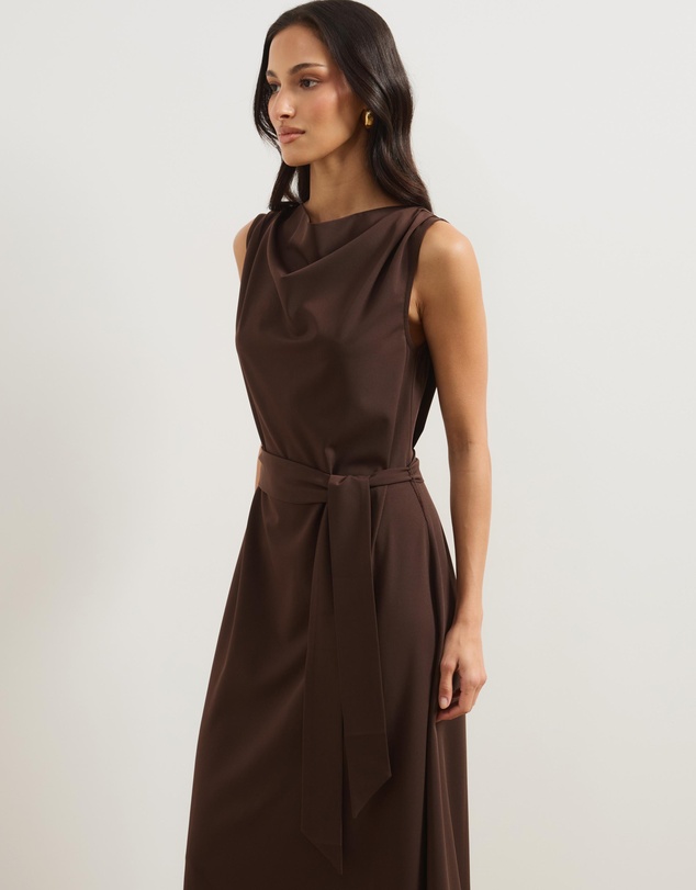 Atmos&Here - Eliza Cowl Neck Maxi Dress