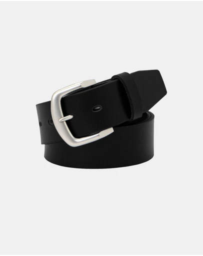 Buckle - Swag. Australian Made Full Grain Natural Leather Belt. 38mm width.