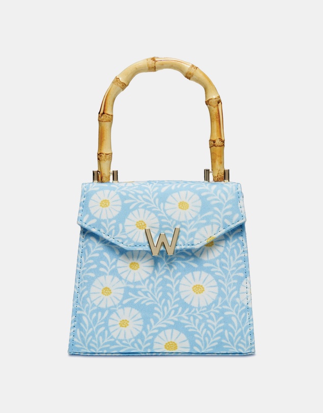 Wolf - Wolf Evie Collection Small Bag with Sky Daisy Print