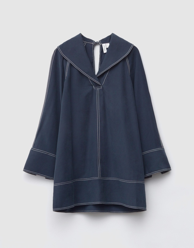 & Other Stories - Sailor Collar Mini Dress
