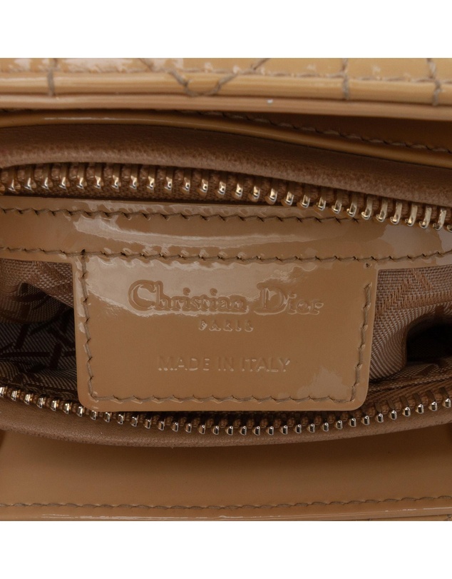 Pre-Loved by Azura Reborn - Pre-Loved Large Patent Cannage Lady Dior
