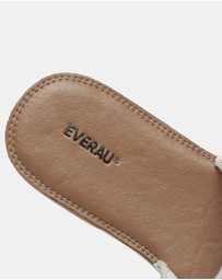 EVERAU - EverAU Ugg Bera Cow Leather Upper Sandals