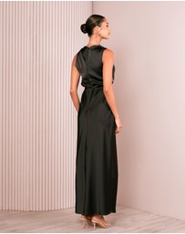 Azzurielle - Darsha Blouson Maxi Dress