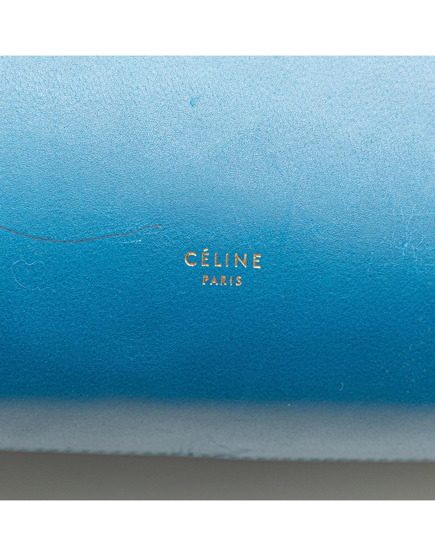 Pre-Loved by Azura Reborn - Pre-Loved celine Structured Leather Top Handle Bag with Interior Pockets and Adjustable Strap