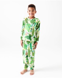 Kip&Co - Kip The Beanstalk Organic Cotton LS Top Pants Pyjama Set - Kids-Teens