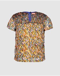 B.Nosy - Multi Colour Blouse - Kids-Teens
