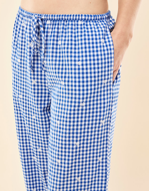 Papinelle - Daisy Gingham Crop Pant