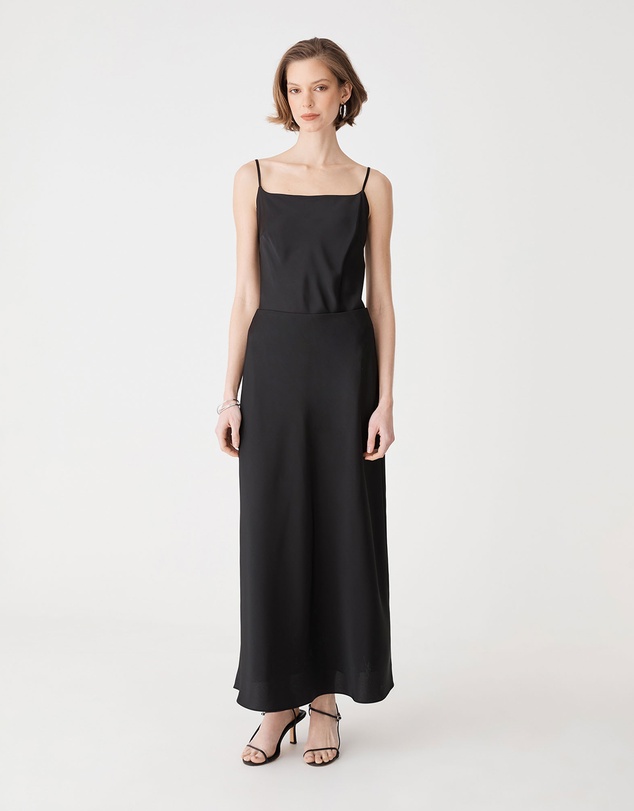 Forcast - Louise Bias Satin Skirt