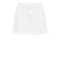 City Chic - Andros Jacquard Knit Short - ivory