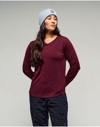 Kathmandu - 100% Merino Long Sleeve V-Top