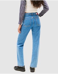 Tommy Jeans - Kira Midrise Slim Straight Jeans