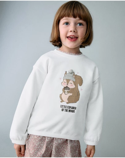 M.N.G - Ardilla Sweatshirt - Babies-Kids