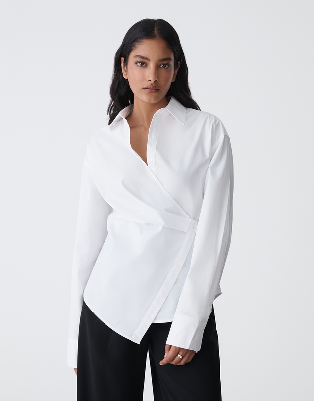 Forcast - Katrina Wrap Shirt