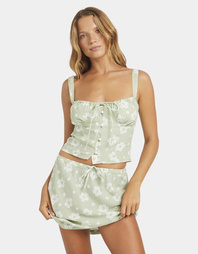 Roxy - Womens Blossom Bias Mini Skirt
