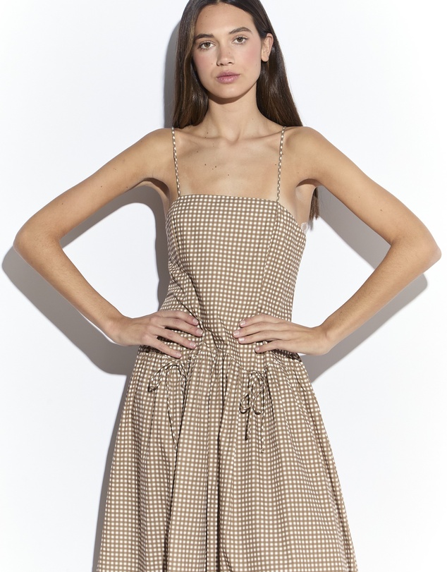 Glamorous - Dropped Waist Cami Midi Dress