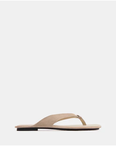 St. Agni - Suede Opanka Slides