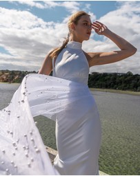 Lydan The Label - Banks Halter Maxi Dress