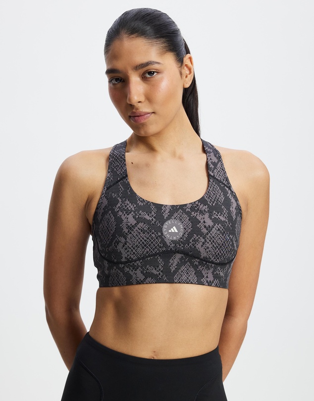 adidas by Stella McCartney - adidas By Stella McCartney Power Impact Training Bra Medium Support Printed