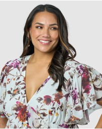 Something 4 Olivia - Lavinia Frill Maxi Dress