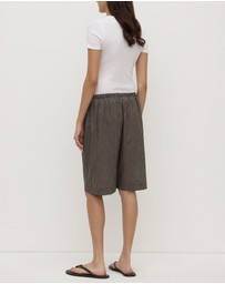 Assembly Label - Harriet Check Shorts