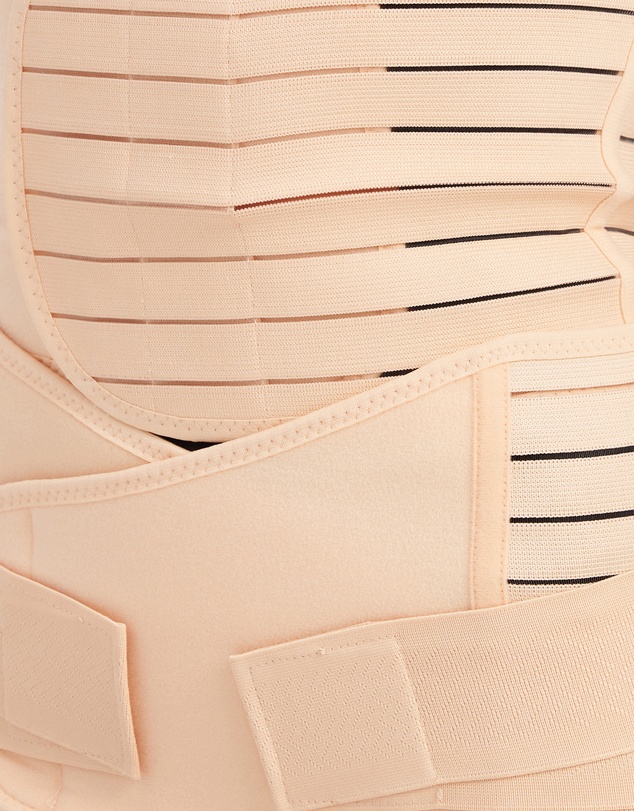 Core Trainer - Post Pregnancy Waist and Hip Band 2 Pack Nude