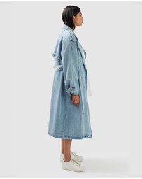 Belle & Bloom - Wild Skies Denim Trench