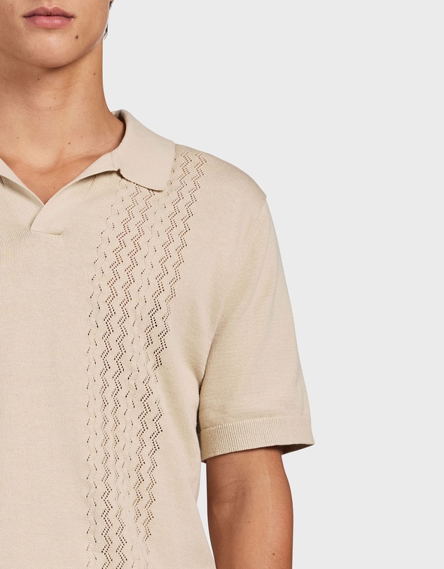 Academy Brand - Charlie SS Knit Polo