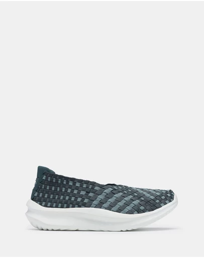 Clarks - Solevana Weave Green