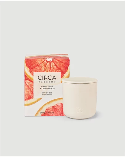 CIRCA - Grapefruit & Cedarwood Soy Candle