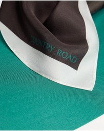 Country Road - Silk Block Scarf