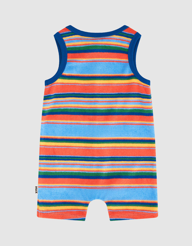 Huxbaby - Hux Sunset Stripe Sleeveless Romper - ICONIC EXCLUSIVE - Babies