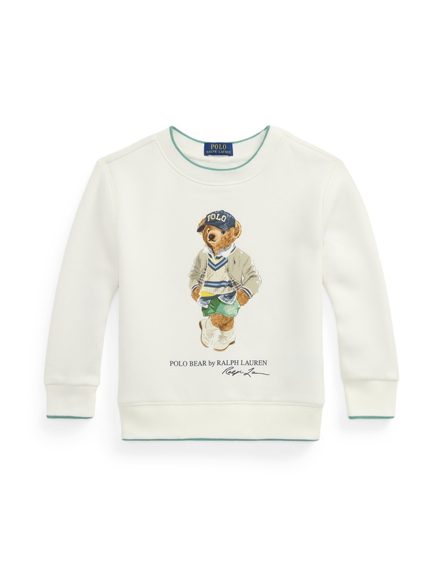 Polo Ralph Lauren - Polo Bear Fleece Sweatshirt Dress - Babies-Kids