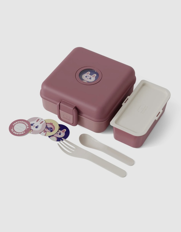 Monbento - Monbento Mb Sandwich Lunch Box Snacky - Pink Blush