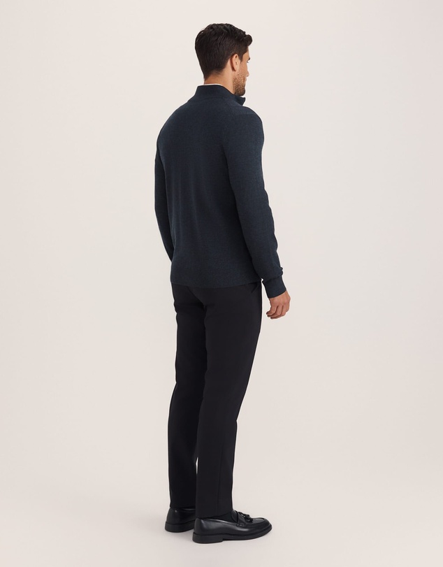 SABA - Franklin Merino Wool Knit Zip Through
