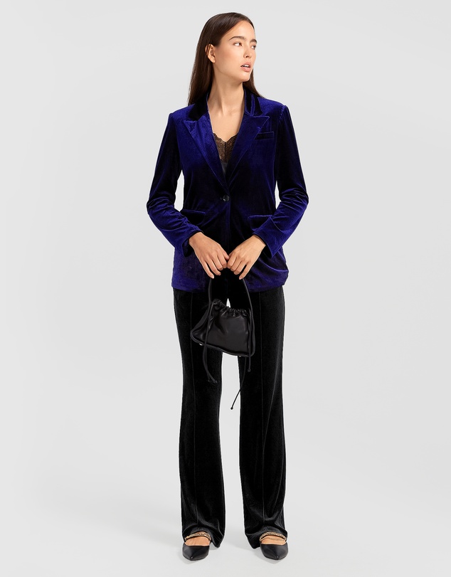 Belle & Bloom - Eternity Oversized Velvet Blazer
