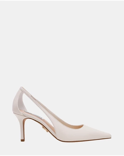 Steve Madden - Altra Ivory Pearl Leather Heels