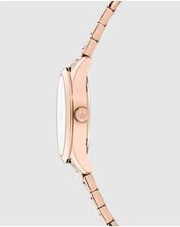 Ted Baker - Coolly 34mm Pink Dial and Rose Gold-Tone Bracelet Watch