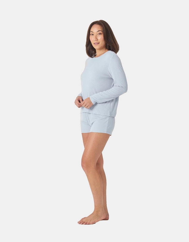 Gingerlilly - Lombardy Rib Long Sleeve Top