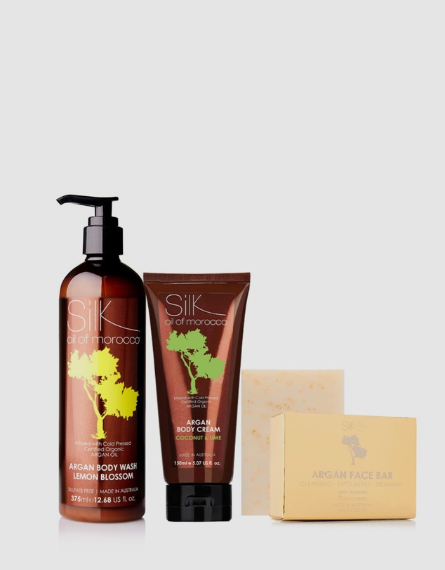 Silk Oil of Morocco - Skin 3 Step Trio