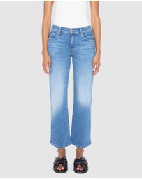 MOTHER - The Mid Rise Zip Rambler Ankle Jeans