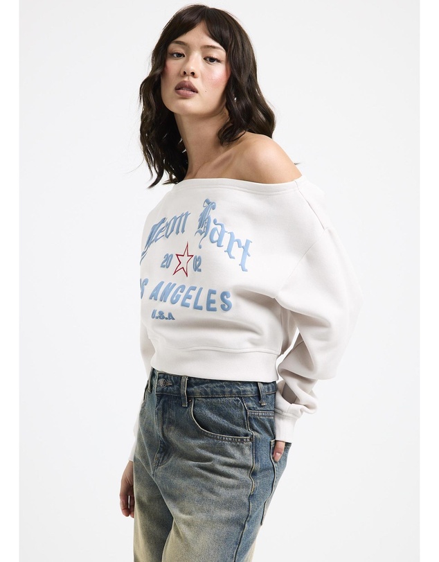 Neon Hart - Corsica Off Shoulder Long Sleeve Top