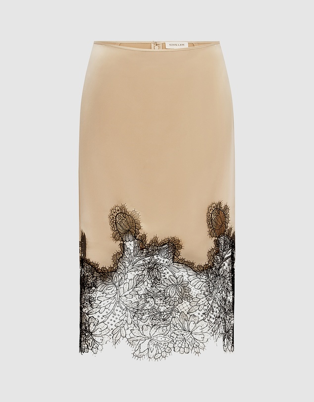 Shona Joy - Lucia Lace Midi Skirt