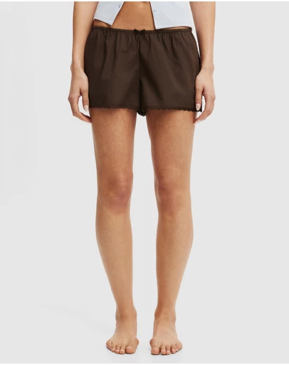 Cotton On Body - Cotton Soft Relaxed Lace Shorts