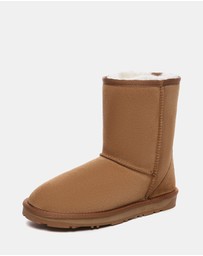 EVERAU - EverAU Ugg Short Classic Suede Cow Suede Upper UGG Boots