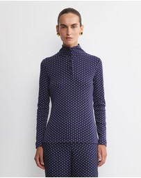 Sportscraft - Geo Funnel Neck Top