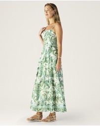 MOS The Label - Tara Print Maxi Dress
