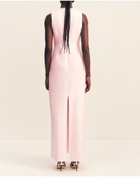 Shona Joy - Otis Plunged Fitted Maxi Dress