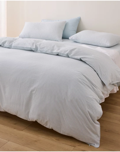 Sheet Society - Leo Washed Cotton Quilt Cover Set